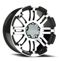 Vision 375 18x8.5 +18 5x139.7mm 108mm Gloss Black Machined Face