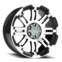 Vision 375 18x8.5 +18 6x114.3mm 73mm Gloss Black Machined Face