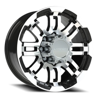 Vision 375 18x8.5 +18 8x170mm 125.2mm Gloss Black Machined Face