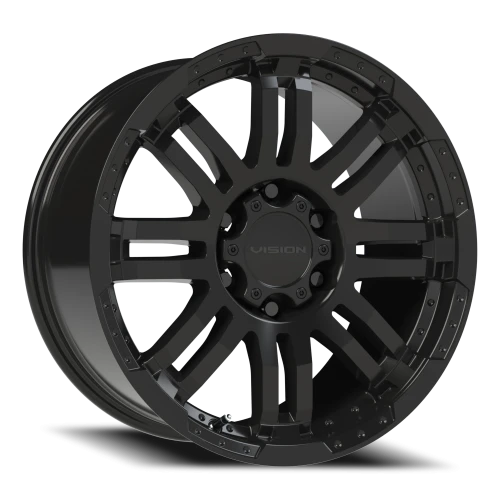 Vision 375 20x9 +18 6x139.7mm 106.2mm Gloss Black