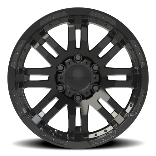 Vision 375 17x8.5 +25 6x139.7mm 106.2mm Gloss Black