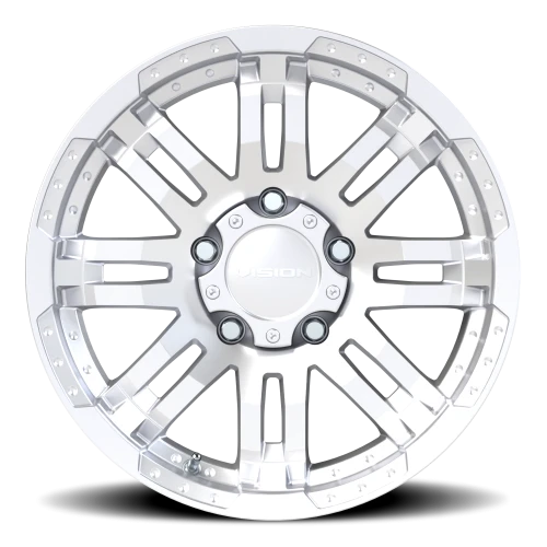 Vision 375 17x8.5 +18 5x139.7mm 108mm Silver
