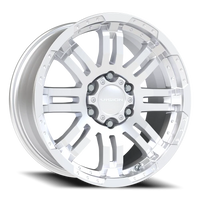 Vision 375 18x8.5 +18 6x139.7mm 106.2mm Silver