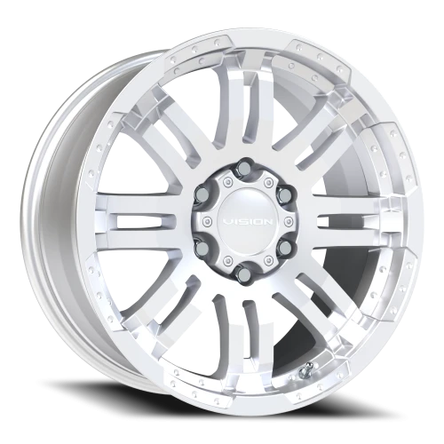 Vision 375 18x8.5 +18 6x139.7mm 106.2mm Silver