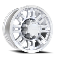 Vision 375 16x8 +0 8x165.1mm 125.2mm Silver