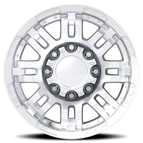 Vision 375 16x8 +0 8x165.1mm 125.2mm Silver