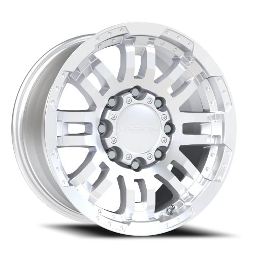 Vision 375 17x8.5 +18 8x165.1mm 125.2mm Silver