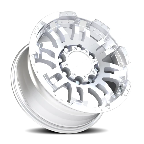 Vision 375 17x8.5 +18 8x165.1mm 125.2mm Silver