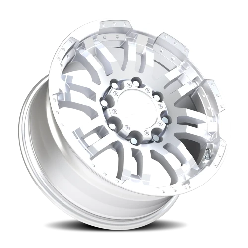 Vision 375 18x8.5 +18 8x165.1mm 125.2mm Silver