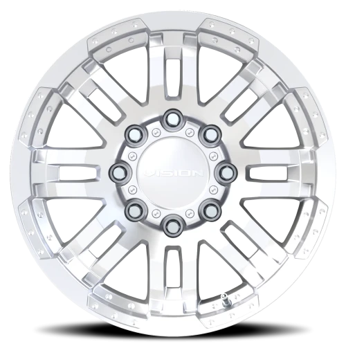 Vision 375 18x8.5 +18 8x165.1mm 125.2mm Silver
