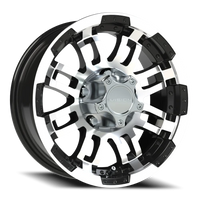 Vision 375 15x6 +0 5x127mm 83mm Gloss Black Machined Face