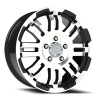 Vision 375 18x7.5 +55 5x130mm 78.3mm Gloss Black Machined Face