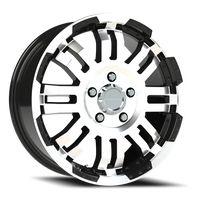 Vision 375 18x7.5 +55 5x130mm 78.3mm Gloss Black Machined Face