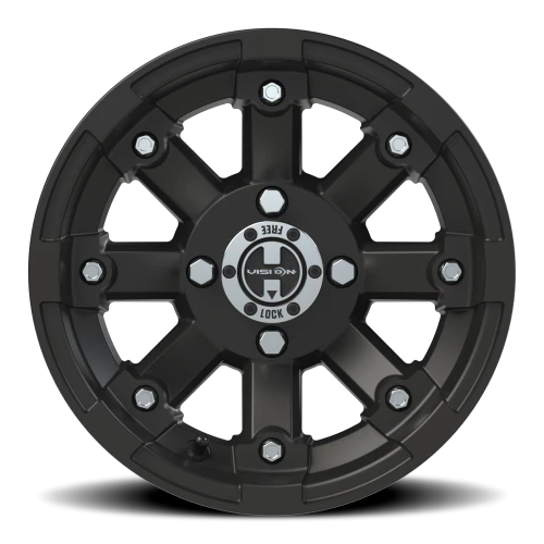 Vision 393 12x7 +3 4x100mm 69.85mm Matte Black