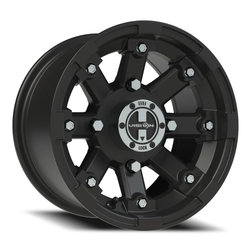 Vision 393 12x7 +3 4x136mm 110.5mm Matte Black