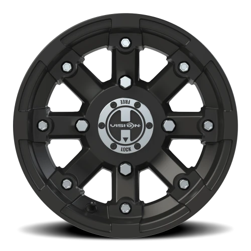 Vision 393 12x7 +3 4x136mm 110.5mm Matte Black