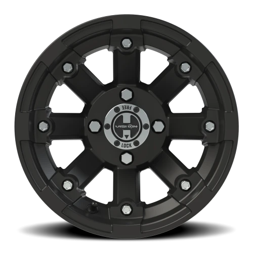 Vision 393 12x8 -10 4x115mm 80mm Matte Black