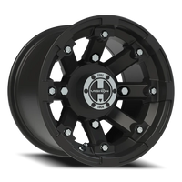 Vision 393 12x8 -10 4x156mm 131.1mm Matte Black