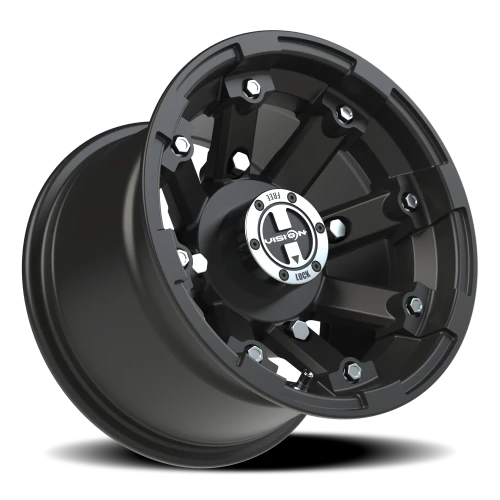 Vision 393 12x8 -10 4x156mm 131.1mm Matte Black