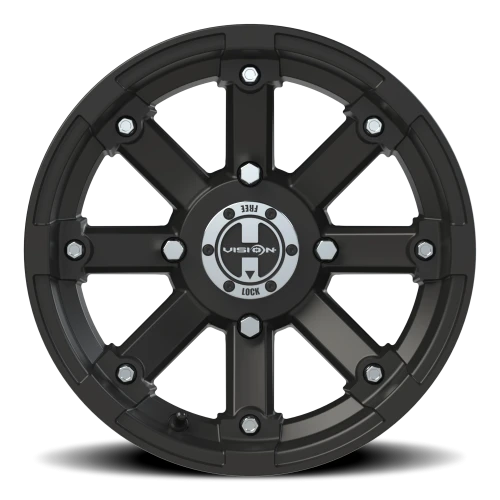 Vision 393 14x7 +3 4x136mm 110.5mm Matte Black