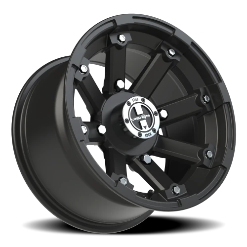 Vision 393 14x8 -10 4x156mm 131.1mm Matte Black