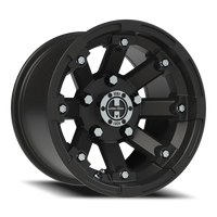 Vision 393 12x8 -10 5x114.3mm 79.4mm Matte Black