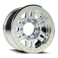 Vision 398 FBL 17x9.5 -18 8x165.1mm 130.8mm Machined Machined Machined Ring