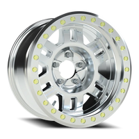 Vision 398 17x9.5 -44 5x114.3mm 83mm Machined Machined Machined Beadlock Ring