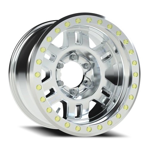 Vision 398 17x9.5 -44 6x165.1mm 110mm Machined Machined Machined Beadlock Ring