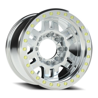 Vision 398 17x9.5 -44 8x170mm 125.2mm Machined Machined Machined Beadlock Ring