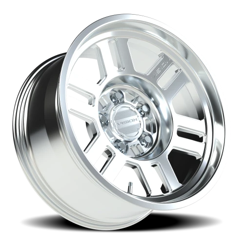 Vision 398 18x9 -12 5x139.7mm 108mm Machined Raw Machined No Clear Coat