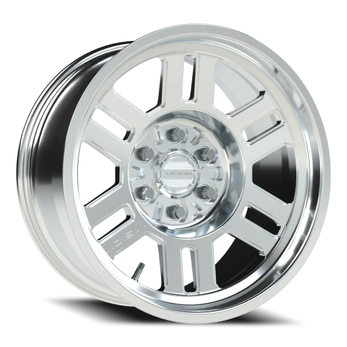 Vision 398 18x9 -12 6x135mm 88.6mm Machined Raw Machined No Clear Coat