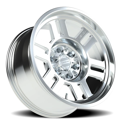 Vision 398 18x9 -12 6x135mm 88.6mm Machined Raw Machined No Clear Coat