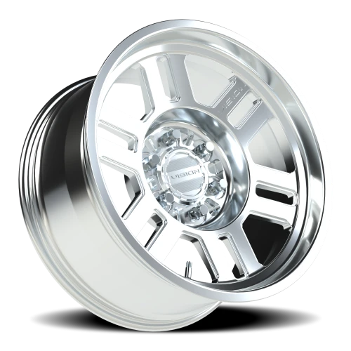 Vision 398 18x9 -12 6x139.7mm 108mm Machined Raw Machined No Clear Coat