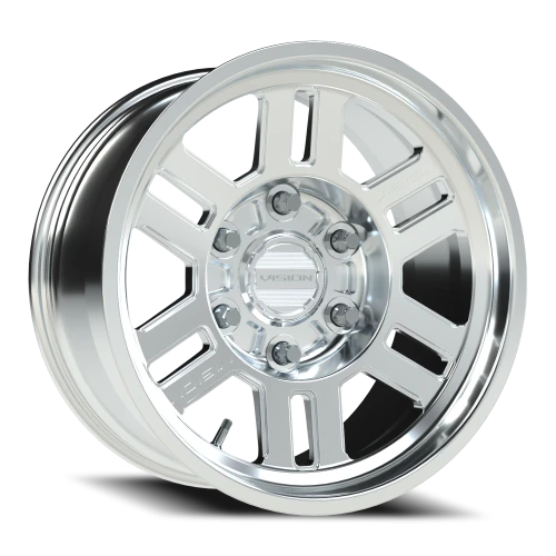 Vision 398 18x9 -12 6x165.1mm 108mm Machined Raw Machined No Clear Coat
