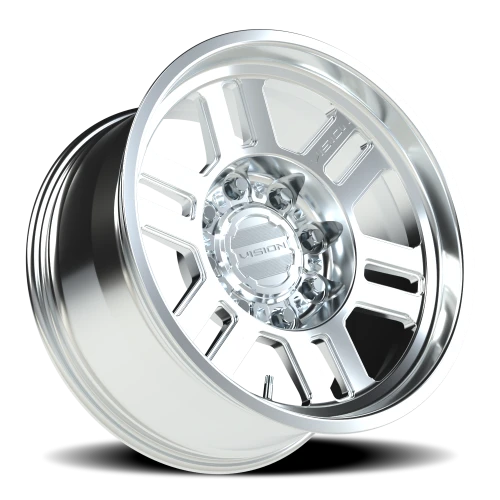 Vision 398 18x9 -12 8x165.1mm 130.8mm Machined Raw Machined No Clear Coat