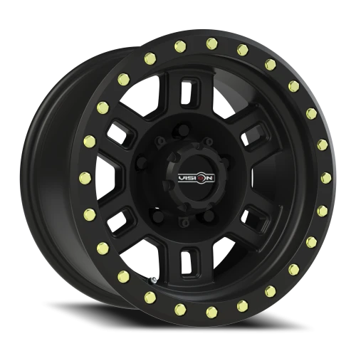 Vision 398 15x8 -19 5x139.7mm 110mm Matte Black