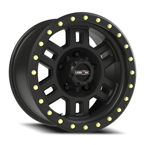Vision 398 16x8 +0 5x139.7mm 110mm Matte Black