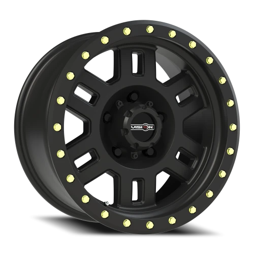 Vision 398 17x8.5 +0 5x139.7mm 108mm Matte Black