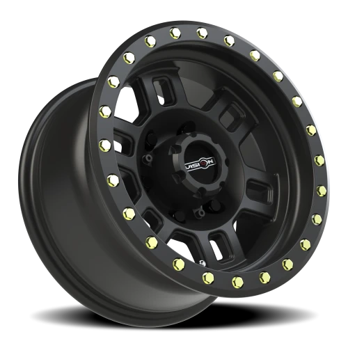 Vision 398 15x8 -19 6x139.7mm 110mm Matte Black
