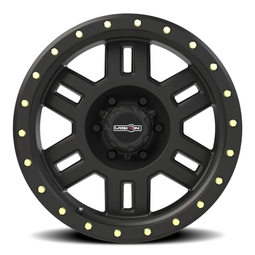 Vision 398 18x9 +18 6x135mm 87.1mm Matte Black