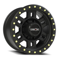Vision 398 16x8 +0 8x165.1mm 125.2mm Matte Black