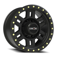 Vision 398 17x8.5 +0 8x165.1mm 125.2mm Matte Black