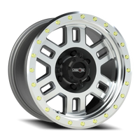 Vision 398 17x8.5 +0 6x139.7mm 106.2mm Machined Machined Machined Beadlock Ring
