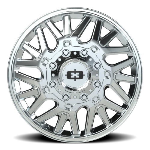 Vision 404 22x8.25 +104 8x165.1mm 121.4mm Chrome