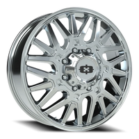 Vision 404 24x8.25 +104 8x165.1mm 121.4mm Chrome