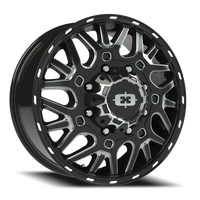 Vision 404 20x8.25 +104 8x165.1mm 121.4mm Gloss Black Milled