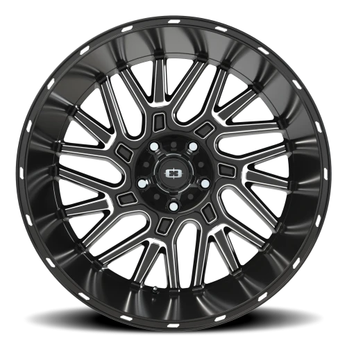 Vision 404 22x14 -76 5x139.7mm 108mm Gloss Black Milled Spoke