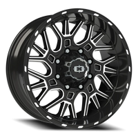Vision 404 20x9 +12 8x170mm 125.2mm Gloss Black Milled Spoke