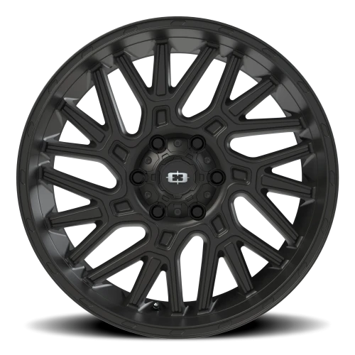 Vision 404 20x9 +12 6x139.7mm 106.2mm Satin Black